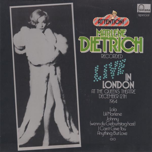 Marlene Dietrich - Attention! Marlene Dietrich!