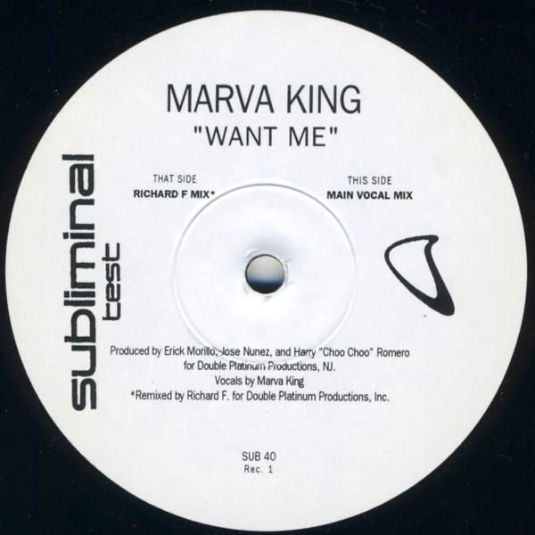 Marva King - Want Me