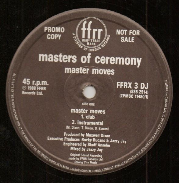 Masters Of Ceremony  - Master Moves