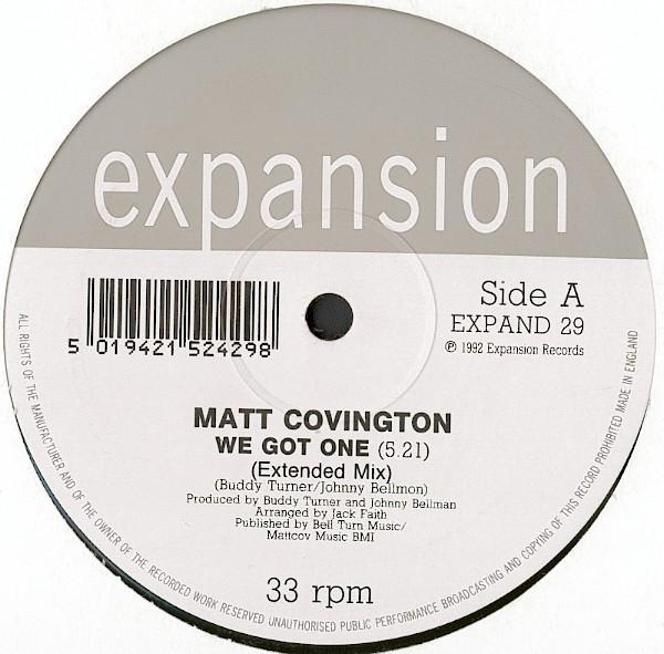 Matt Covington - We Got One