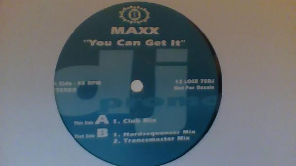 Maxx - You Can Get It