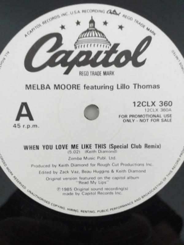 Melba Moore, Lillo Thomas - When You Love Me Like This (Special Club Remix)