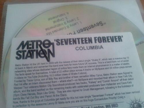 Metro Station - Seventeen Forever - Remixes