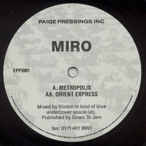 Miro  - Metropolis / Orient Express