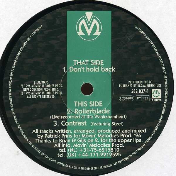 Movin' Melodies - Don't Hold Back