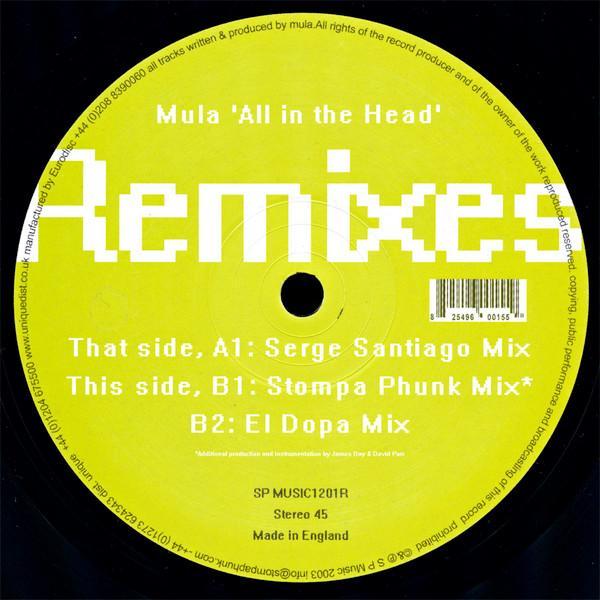 Mula - All In The Head (Remixes)