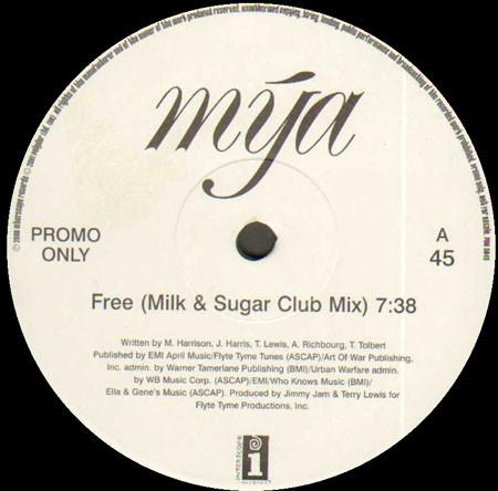 Mya - Free (Milk & Sugar Remixes)