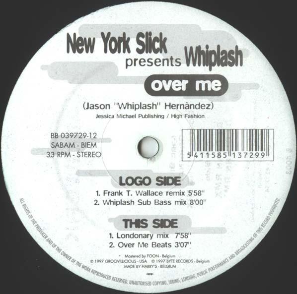 New York Slick, Whiplash - Over Me
