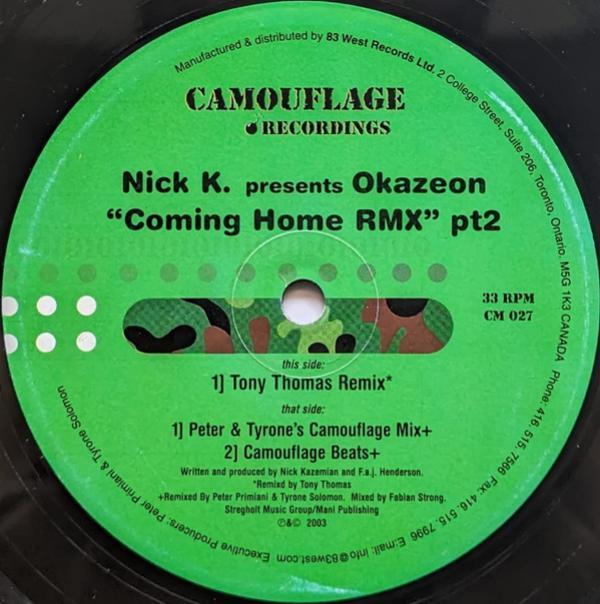 Nick K, Okazeon - Coming Home (Remix) (Pt 2)