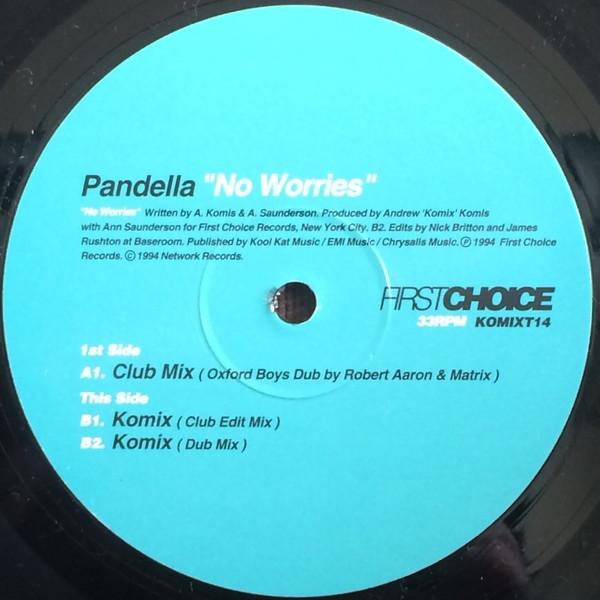 Pandella - No Worries / Keep The Fire Burning