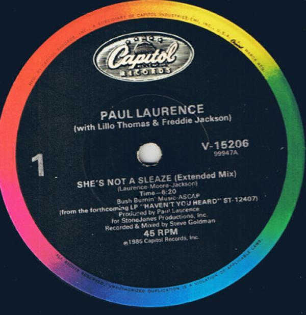 Paul Laurence - She's Not A Sleaze