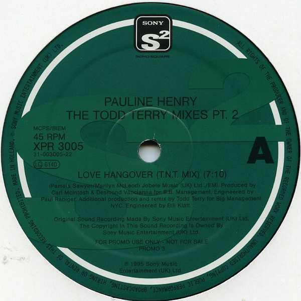 Pauline Henry - Love Hangover (The Todd Terry Mixes PT. 2)
