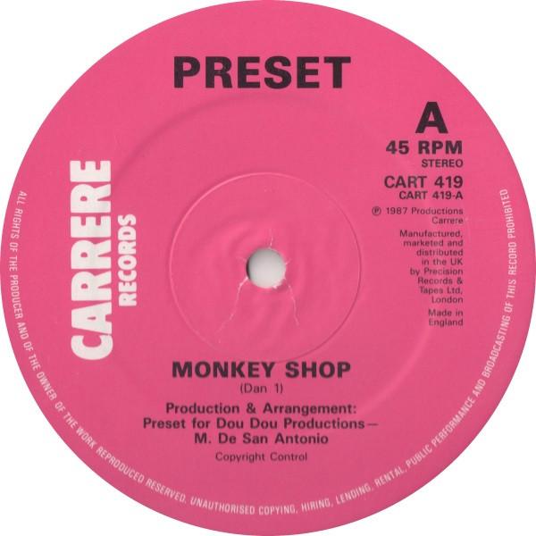 Preset  - Monkey Shop