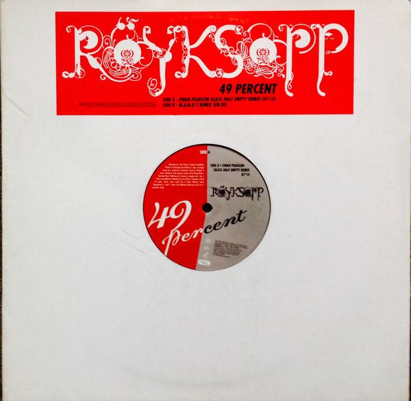 Röyksopp - 49 Percent