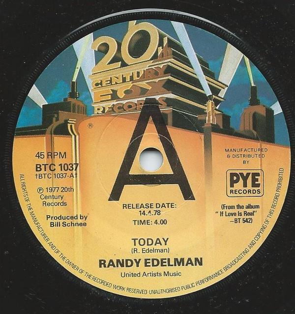 Randy Edelman - Today