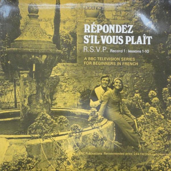  - Repondez S'il Vous Plait - R.S.V.P. Record 1: Lessons 1-10