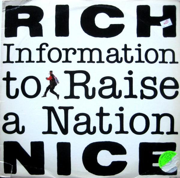 Rich Nice - Information To Raise A Nation