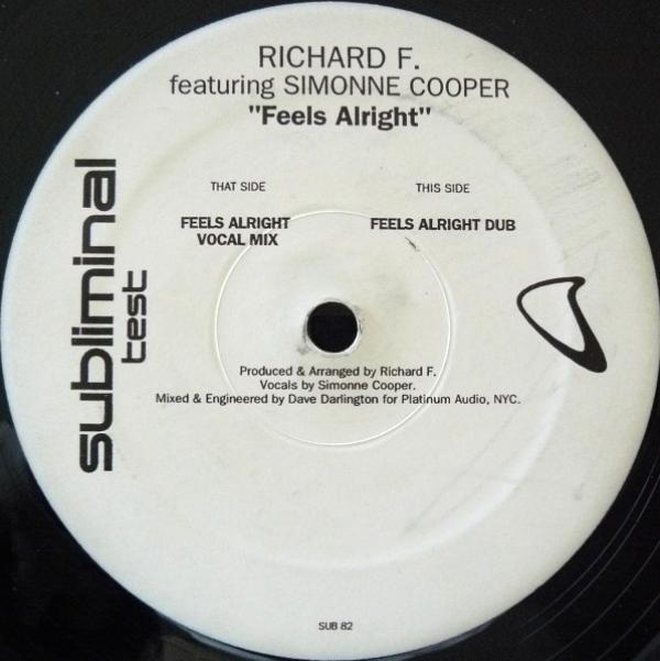 Richard F., Simonne Cooper - Feels Alright