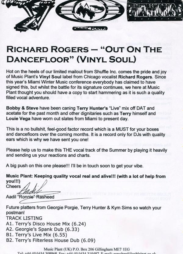 Richard Rogers - On The Dancefloor