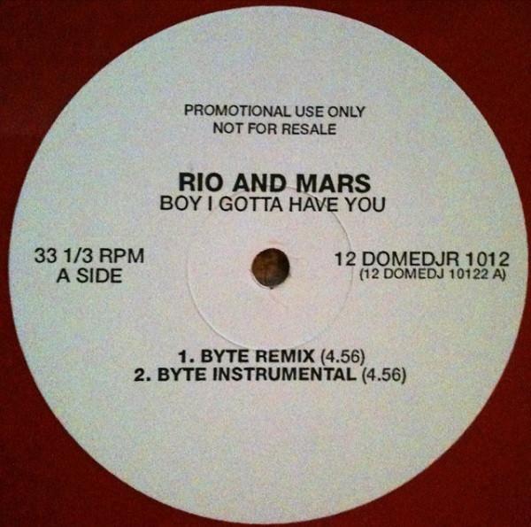 Rio & Mars - Boy I Gotta Have You