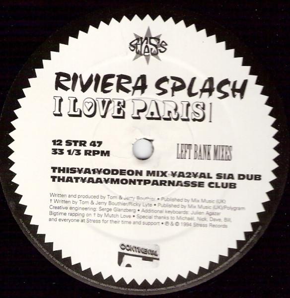 Riviera Splash - I Love Paris 1 (Left Bank Mixes)