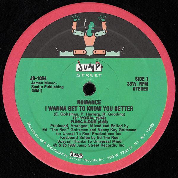Romance  - I Wanna Get To Know You Better