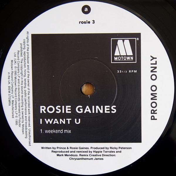 Rosie Gaines - I Want U