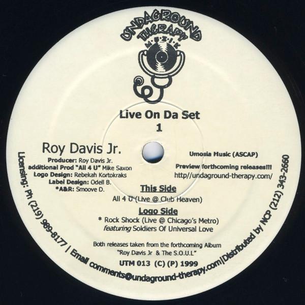 Roy Davis Jr. - Live On Da Set 1
