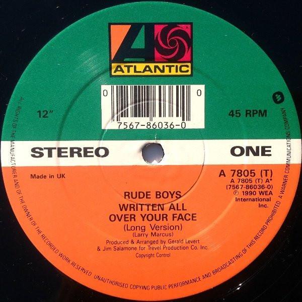 Rude Boys - Written All Over Your Face