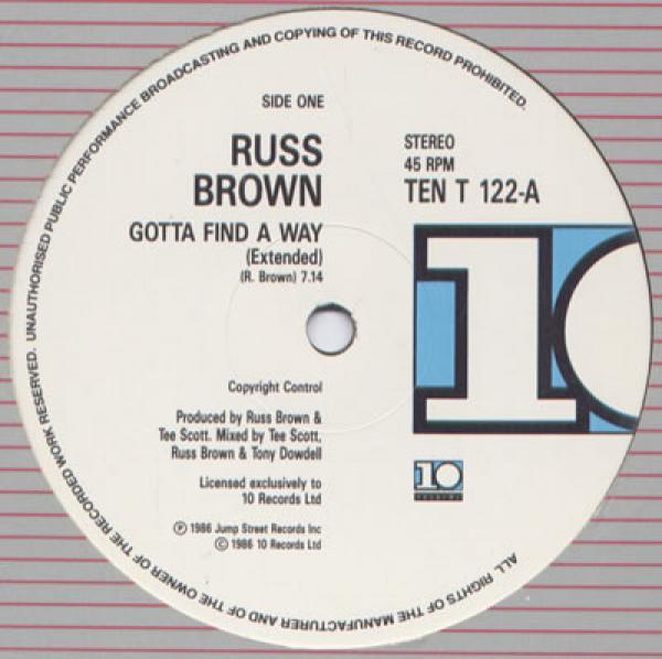 Russ Brown - Gotta Find A Way