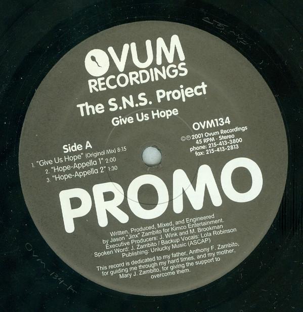 SNS Project - Give Us Hope