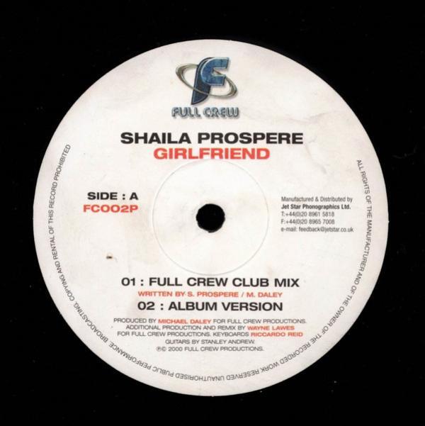 Shaila Prospere - Girlfriend
