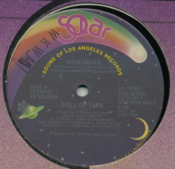 Shalamar - Full Of Fire