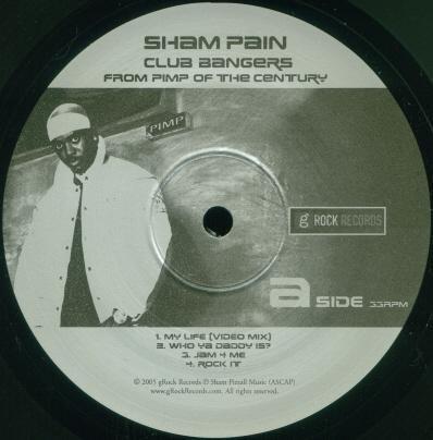 Sham Pain - Club Bangers From Pimp Of The Century