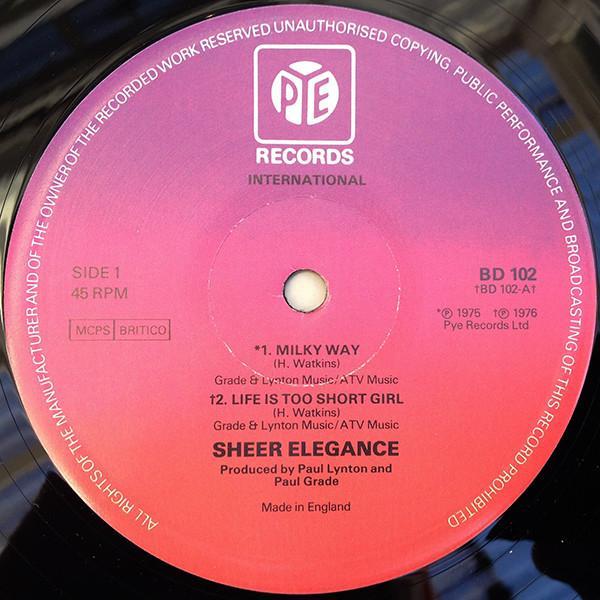 Sheer Elegance - Milky Way