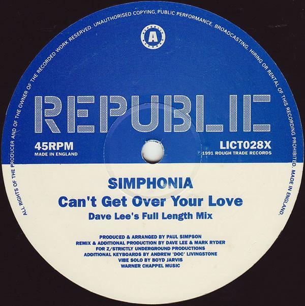 Simphonia - Can't Get Over Your Love