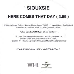 Siouxsie Sioux - Here Comes That Day