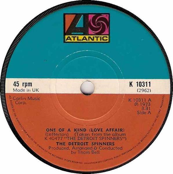 Spinners - One Of A Kind (Love Affair)