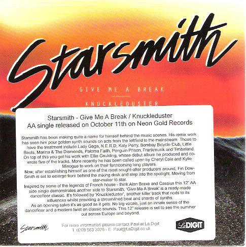 Starsmith - Give Me A Break / Knuckleduster