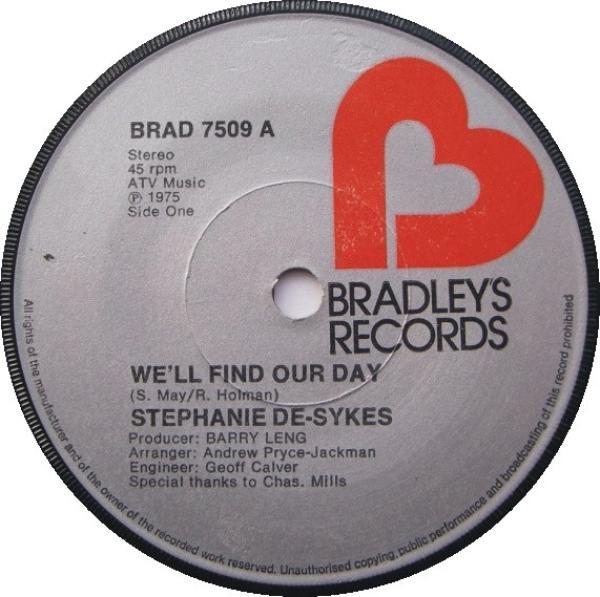 Stephanie De-Sykes - We'll Find Our Day