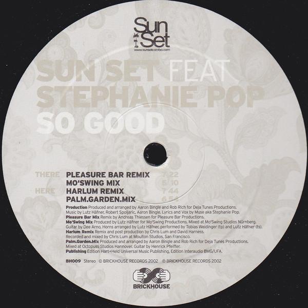 Sun Set, Stephanie Pop - So Good