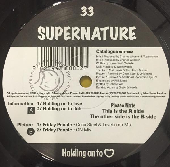 Supernature  - Holding On To Love / Friday People (Remix)