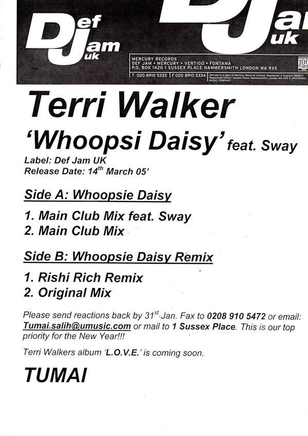 Terri Walker - Whoopsi Daisy