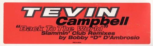 Tevin Campbell - Back To The World