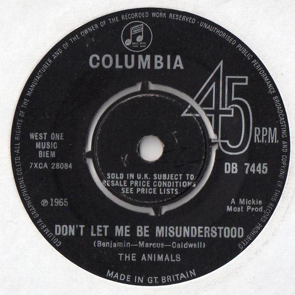 The Animals - Don't Let Me Be Misunderstood