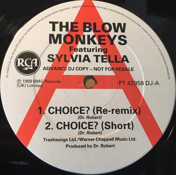 The Blow Monkeys, Sylvia Tella - Choice? (Re-Remix)