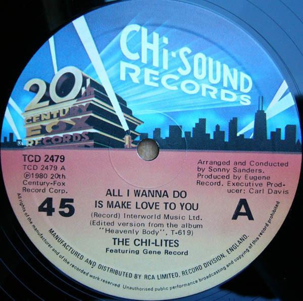 The Chi-Lites - All I Wanna Do Is Make Love To You / Love Shock