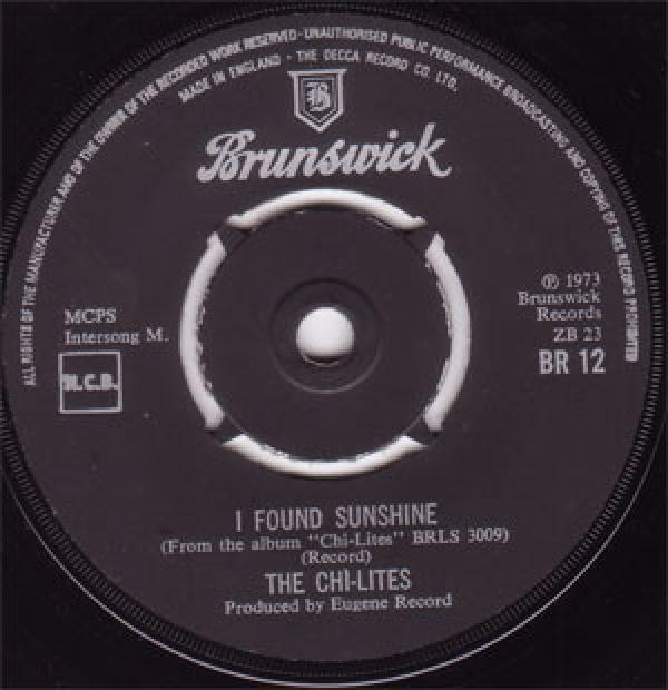 The Chi-Lites - I Found Sunshine / My Heart Just Keeps On Breakin'