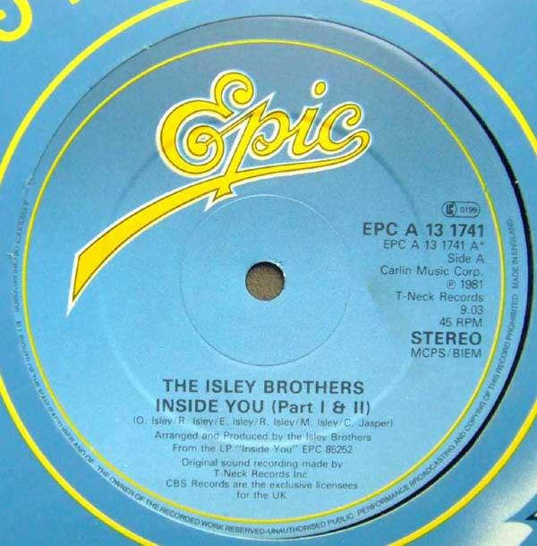 The Isley Brothers - Inside You / Love Zone