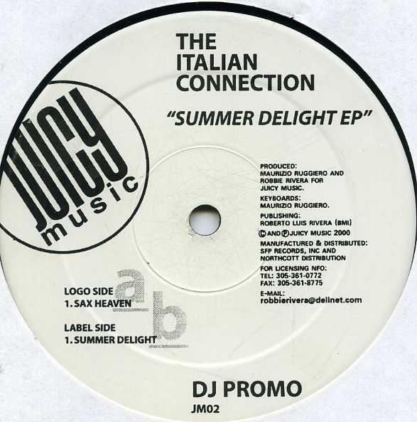 The Italian Connection - Summer Delight EP
